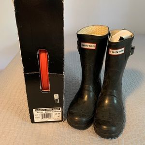 Hunter Original Short Waterproof Rain Boot - Sz 6